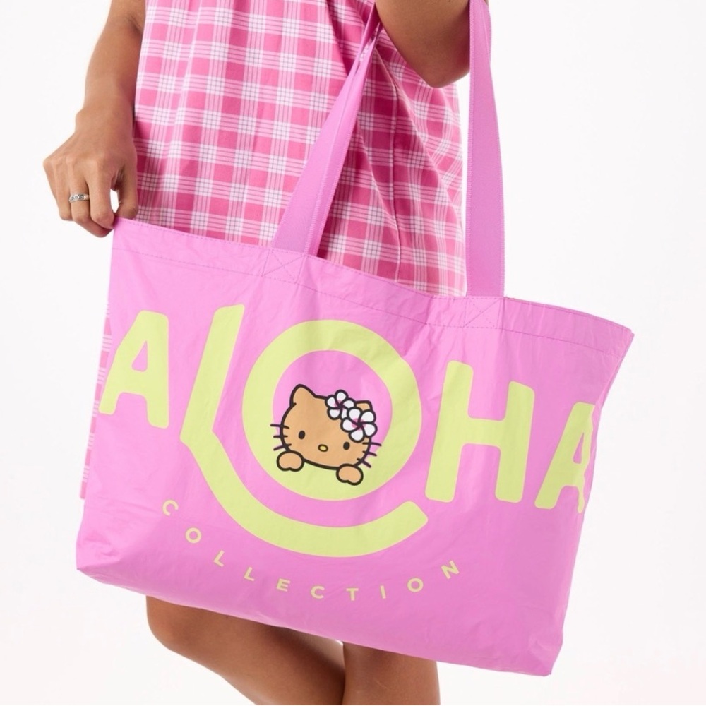 Hello Kitty Aloha Collection Reversible Tote Bag